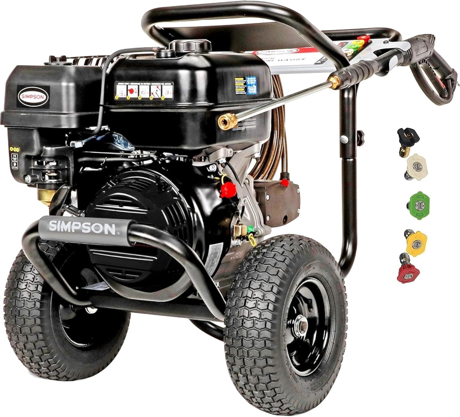 Simpson 4400 PSI Gas Pressure Washer, 4.0 GPM, PowerShot PS60843